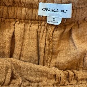O'Neill Camel Elastic Waist Cotton Shorts